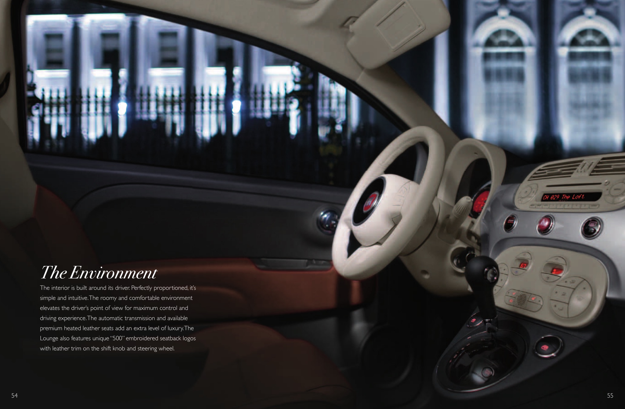 2012 Fiat 500 Brochure Page 1